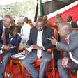 Ruto and some of the leaders he hosted at his Sugoi home.