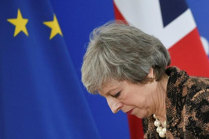 May is struggling to get parliament to accept a divorce agreement she struck last month