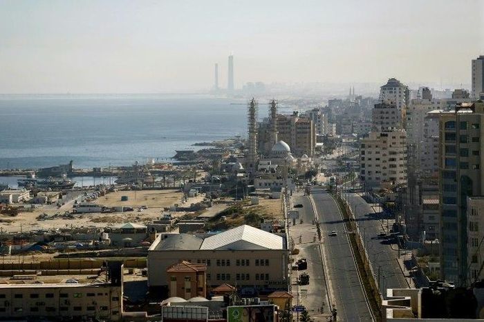 Israeli airstrikes hit a series of targets in the Hamas-run Gaza Strip overnight, officials said, hours after a rocket from the Palestinian enclave landed in the Jewish state