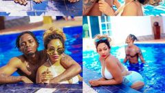 Diamond and Zari Hassan having a good time