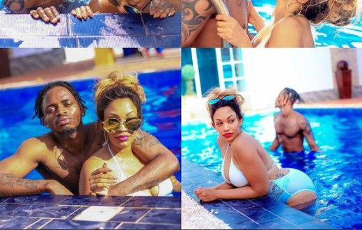 Diamond and Zari Hassan having a good time