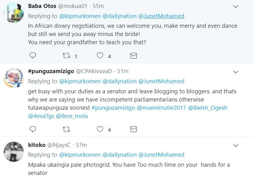 Murkomen Schooled After Taking a Swipe at Daily Nation
