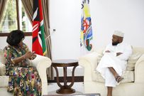 Joho shows off his latest shaku shaku dance skills