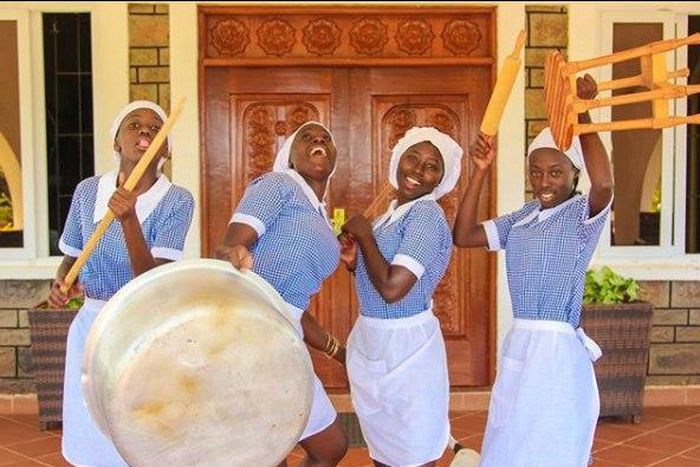 Akothee and her daughters
