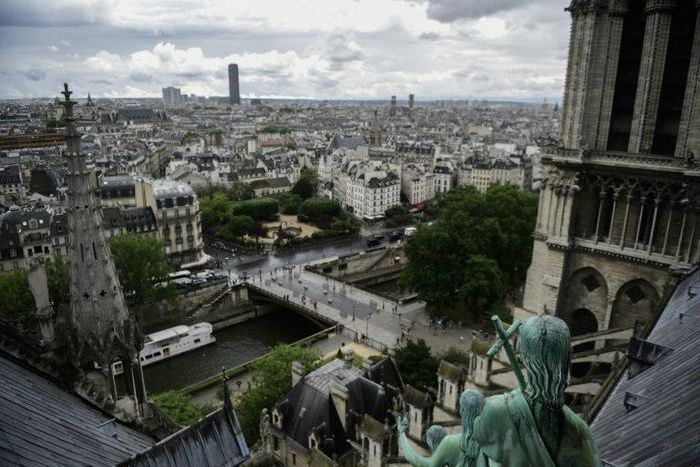 Alarm bells are ringing as urgent repairs are needed on the Notre-Dame cathedral in the centre of the French capital which is the victim of pollution, weather and wear and tear