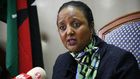 Education Cabinet Secretary Amb. Amina Mohamed addressing the media