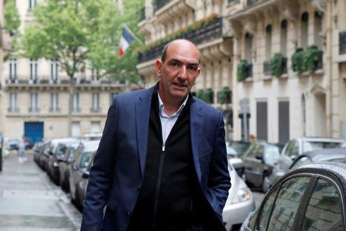 Bastia club president Pierre-Marie Geronimi, seen in May 2017, is also facing charges after he was accused of settling betting debts with company funds