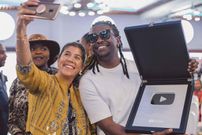 Comedian Njugush, Nyashinski, KTN Awarded by YouTube (Photos)