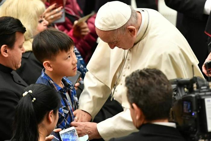 Pope Francis has accepted the resignation of a US bishop over allegations of "inappropriate behaviour" with a minor