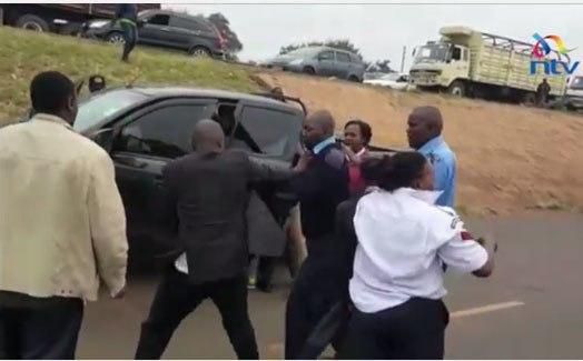 DCI and EACC detectives clash, shots fired over bribe cash