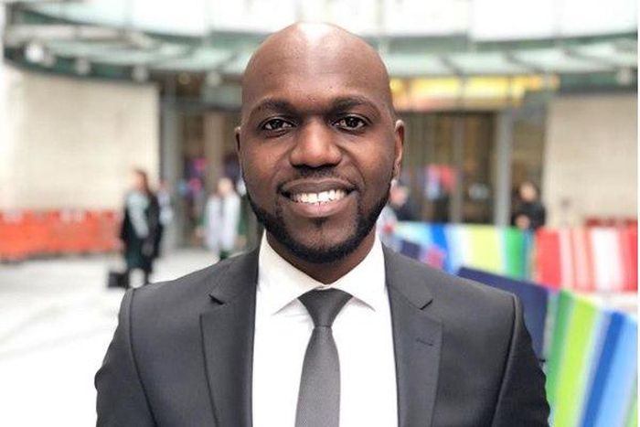 Larry Madowo’s reaction after his first day at BBC in London