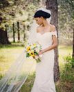 These photos will convince you to have a long bridal veil on your wedding day
