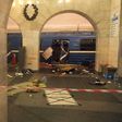 The driver of the Saint Petersburg metro train hit by a deadly explosion was in the spotlight of state television, describing how he had driven the train through to the next station despite smoke from a blast in one of its carriages