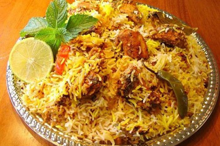 Kenyan style chicken biryani