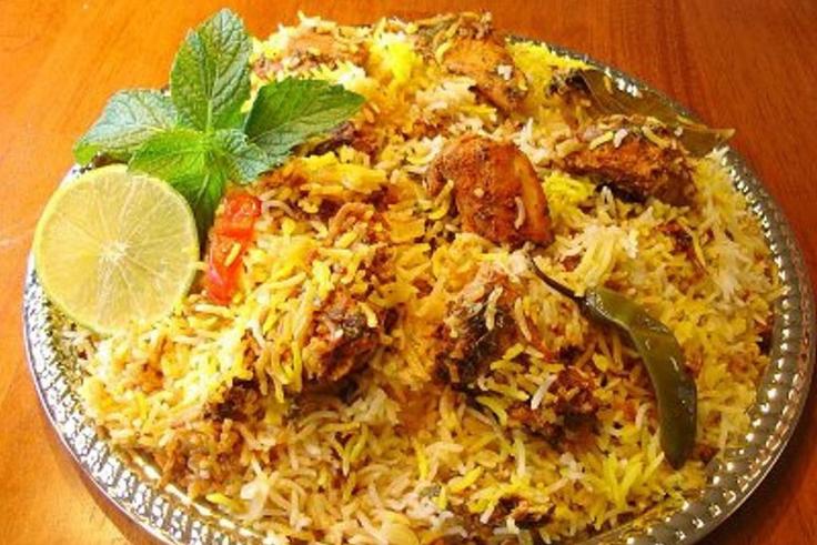 Kenyan style chicken biryani