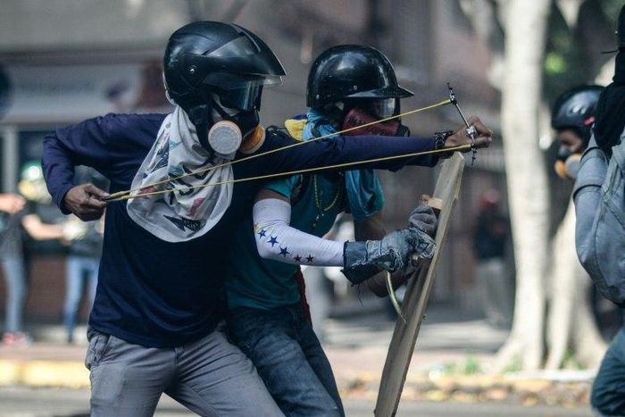 Venezuela has been locked in a political and economic crisis for months as thousands have marched for and against the government of leftist president Nicolas Maduro