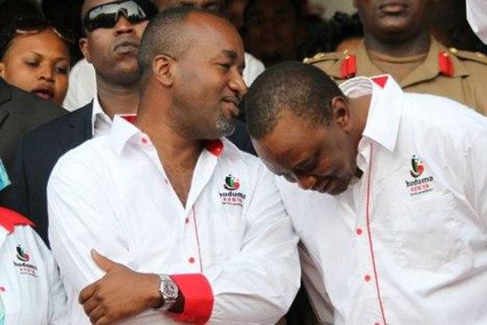 President Uhuru Kenyatta and Governor Hassan Joho