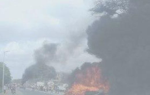 Garissa University students demonstrate disappearance of their colleague  