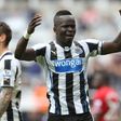 Late Ivory Coast midfielder Cheick Tiote (right) in action for Newcastle United in 2013