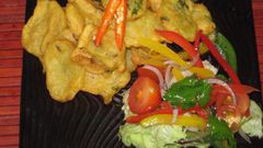 Tasty Kenyan potato bhajia