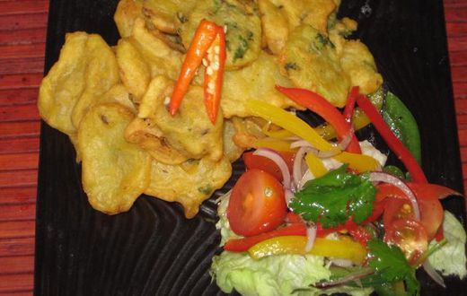 Tasty Kenyan potato bhajia