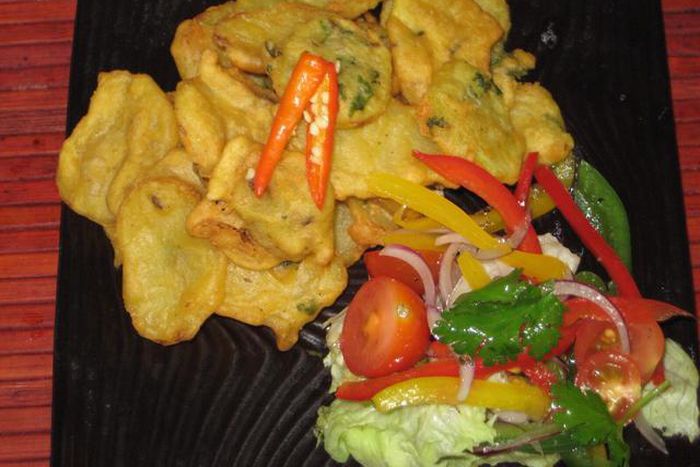 Tasty Kenyan potato bhajia