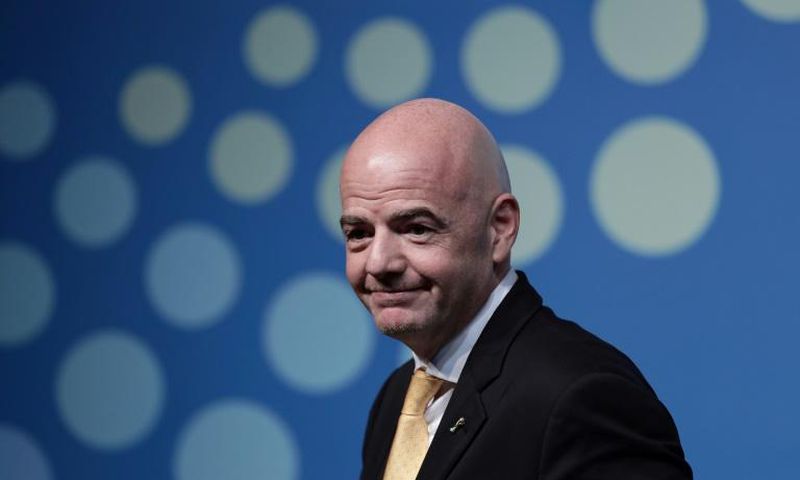 FIFA's President Gianni Infantino said including 48 teams in future World Cups is a "good idea"