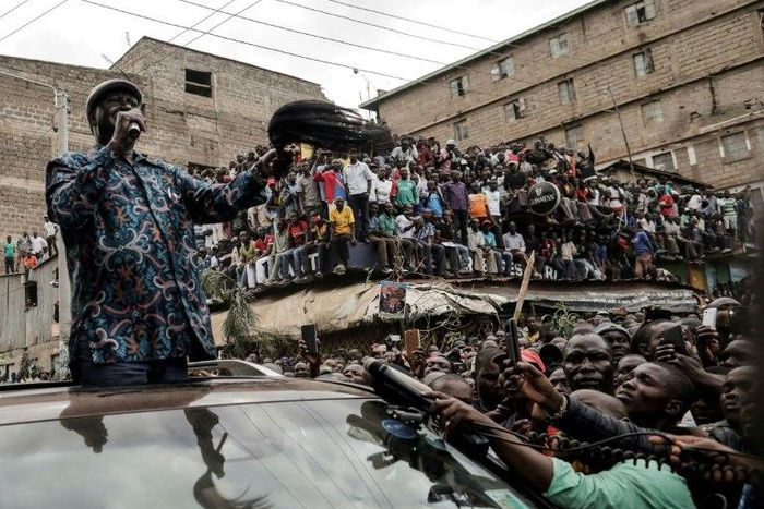 Kenya's Raila Odinga says he was cheated out of last week's presidential election