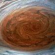 The Great Red Spot on Jupiter, taken by the Juno Spacecraft on its flyby over the storm on July 11, 2017