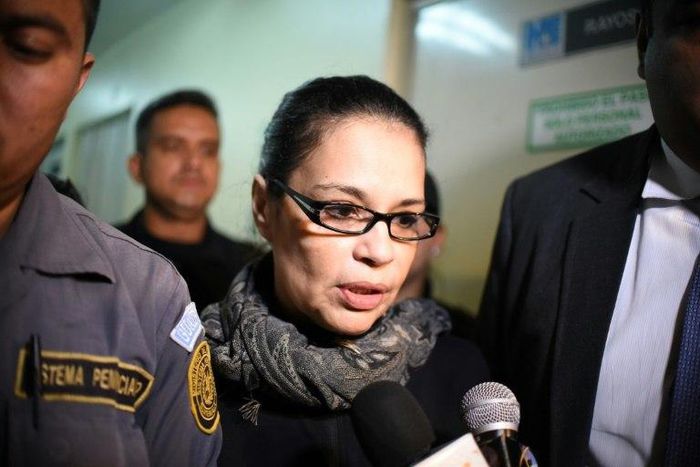 Guatemala's former vice-president Roxana Baldetti is accused of taking bribes from a Mexican drug cartel