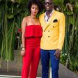Bien and his girlfriend at a Fashion High Tea event