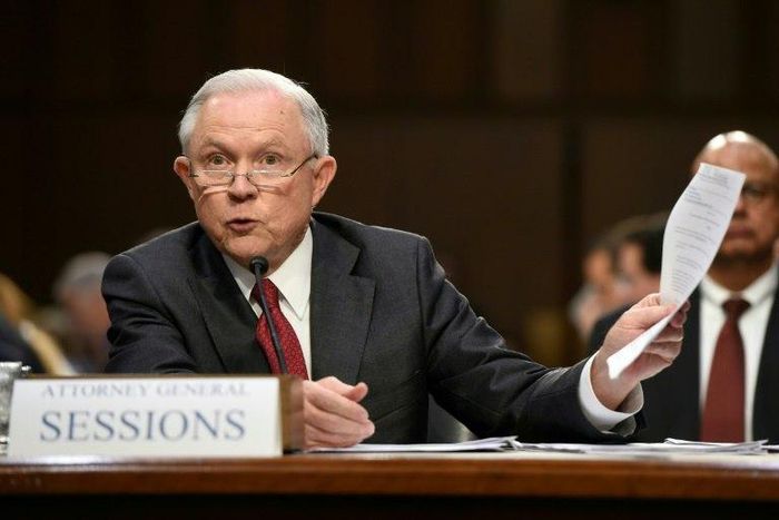 Attorney General Jeff Sessions has become a focus in congressional investigations into allegations of Russian election meddling