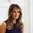 A programme of events in Germany for US First Lady Melania Trump and other spouses has had to be curtailed because of demonstrations