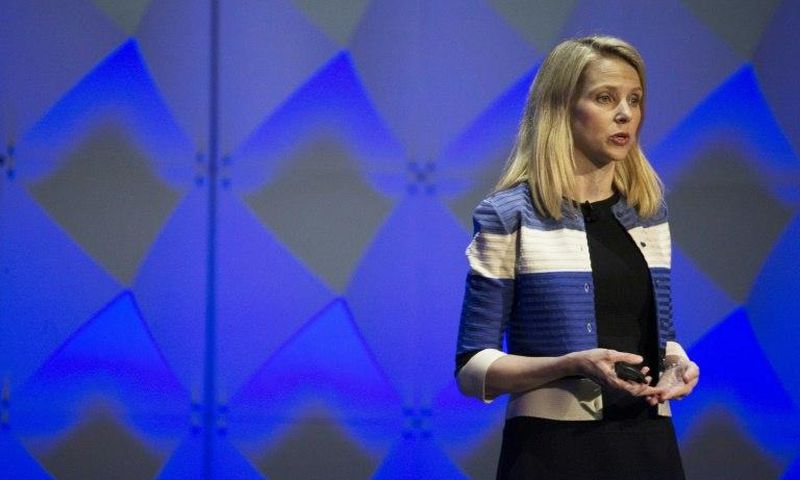 Yahoo CEO Marissa Mayer, seen at a 2016 developer conference, brought a star quality but was unable to save the troubled internet company, whose core assets will be transferred to Verizon in a deal set to close Tuesday