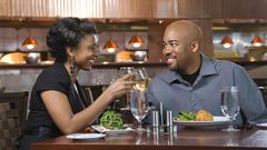 Couple on date(graphic)