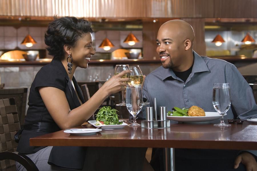 Couple on date(graphic)