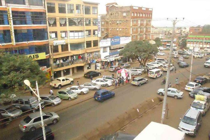 Aerial view of Embu town
