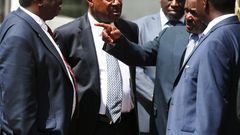 NASA principals Raila Odinga, Kalonzo Musyoka, Moses Wetangula and Musalia Mudavadi