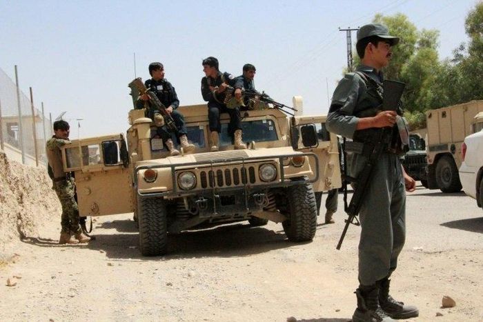 Afghan officials claim that Taliban and IS fighters killed dozens in a rare joint operation between the two insurgent groups