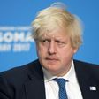 Britain's Foreign Secretary Boris Johnson at the London Somalia Conference on May 11, 2017