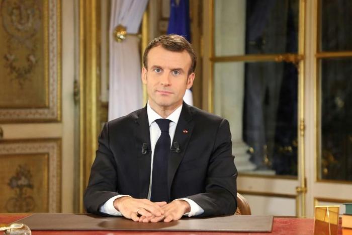 Macron's ratings have sunk, with a recent poll showing just 23 percent approved of his actions