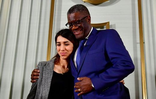 Murad and Mukwege will be jointly presented with the prize in Oslo on Monday for "their efforts to end the use of sexual violence as a weapon of war and armed conflict"   