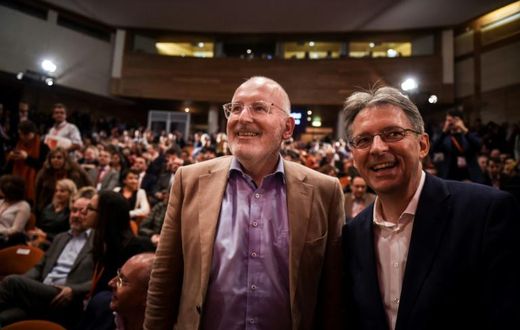 Frans Timmermans, (C) a former Dutch foreign minister, has most notably been the European commission's pointman in its confrontation with the right-wing Polish government