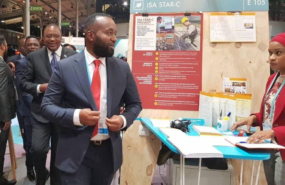 Why Joho was spotted with Uhuru in Paris