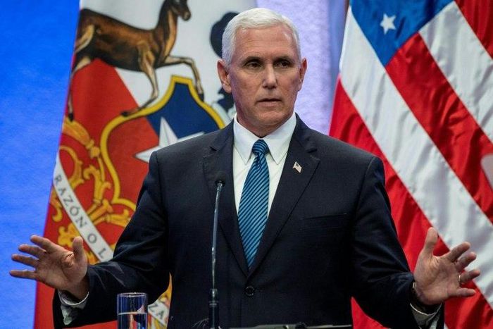 Us Vice President Mike Pence, on a visit to Chile, is urging Latin American countries to cut ties with North Korea