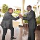 President Uhuru Kenyatta with DP William Ruto