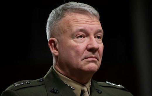 Marine Corps Lt. Gen. Kenneth McKenzie expressed concern about the death toll among Afghan security forces at a confirming hearing in Washington Tuesday