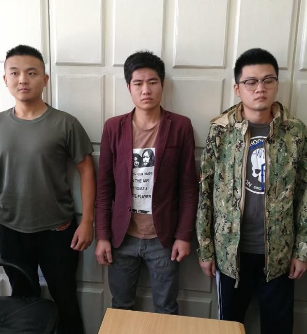 5 Chinese Nationals arrested with Dangerous items threatening national security