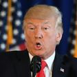 US President Donald Trump speaks to the press about protests in Charlottesville on August 12, 2017, at Trump National Golf Club in Bedminster, New Jersey