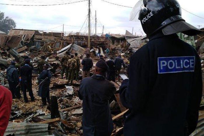 Past demolitions along Ngong Road